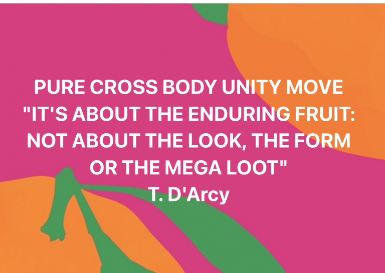 EORR CROSS BODY UNITY MINISTRY MOVE..UP FRONT REASONS