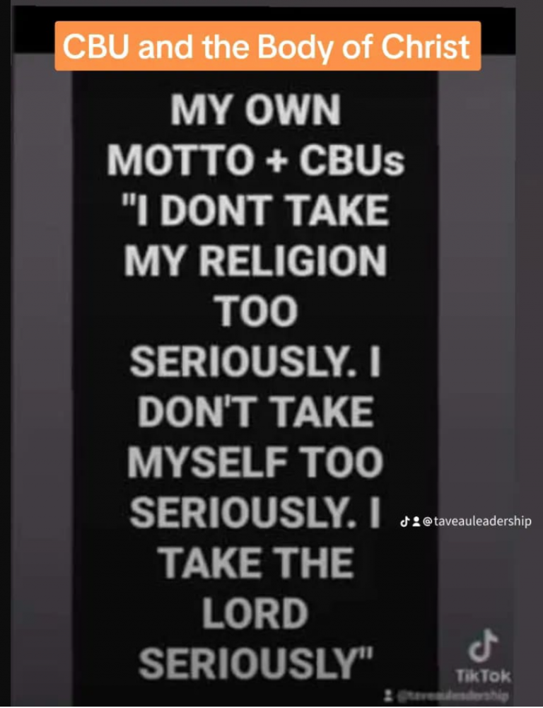 THE TCL, EORR CBU MINISTRY VISION STATEMENT