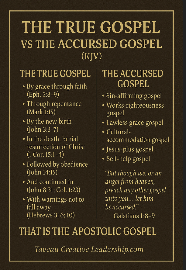 THE ACCURSED GOSPEL..THIS IS PART 1