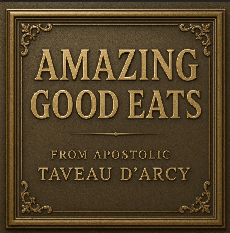 HEALTHY RECIPE FROM TAVEAU’S AMAZING GOOD EATS
